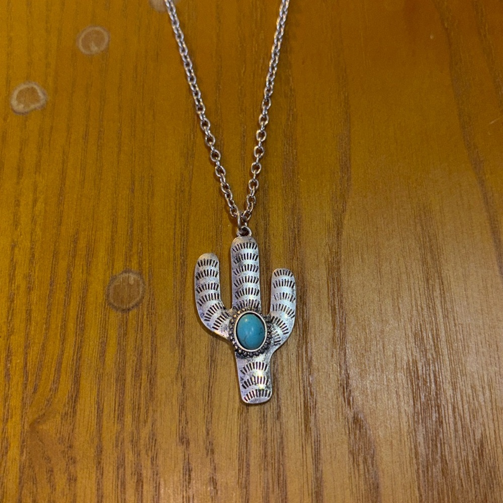 Cactus necklace